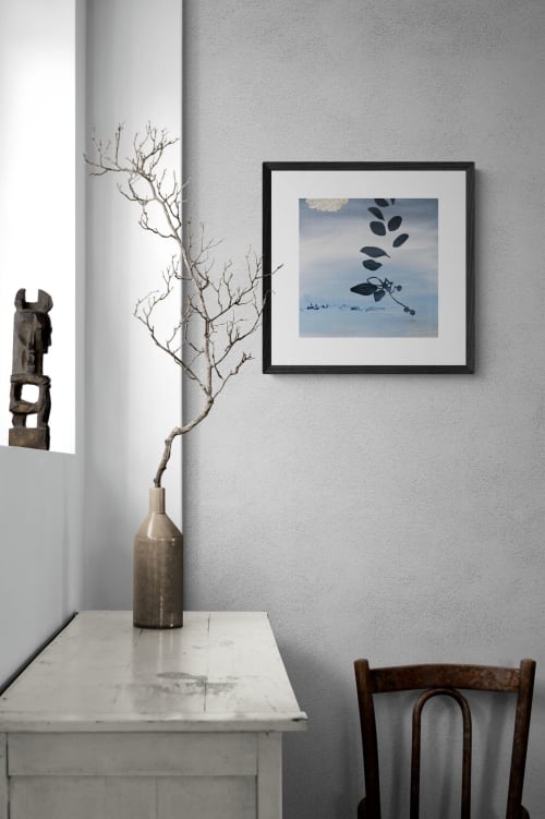 Snow Cloud | Mixed Media by Anna Jaap Studio