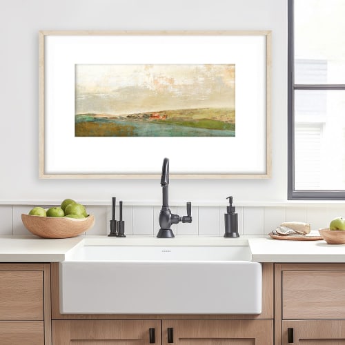 Horizontal Abstract Landscape Print-UNFRAMED | Prints by Suzanne Nicoll Studio