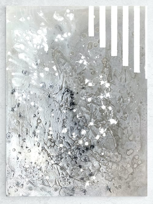 White noise /2 | Paintings by Cristina Dalla Valentina