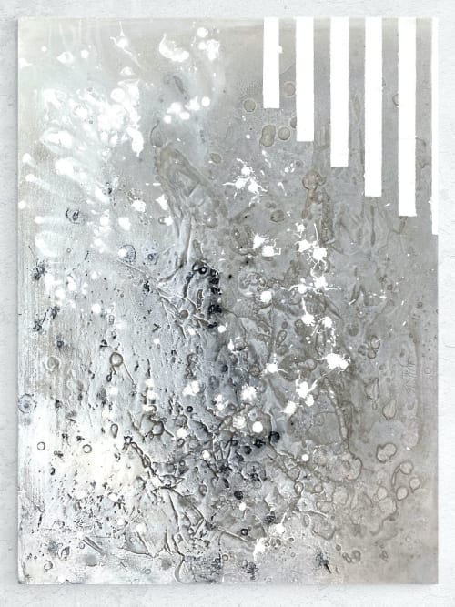 White noise /2 | Oil And Acrylic Painting in Paintings by Cristina Dalla Valentina