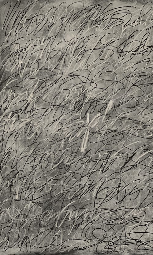 Ocean of Noise | Oil And Acrylic Painting in Paintings by Kim Painter Art