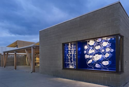 Collection and Transformation | Art & Wall Decor by Ellen Sollod | Brightwater Environmental Education and Community Center in Woodinville