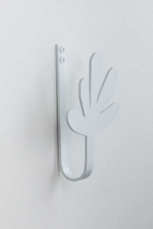 Flora - White | Wall Hook | Hardware by Upton
