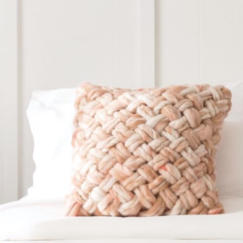 Basketweave Pillow DIY KIT | Pillows by Flax & Twine | Amigo Motor Lodge in Salida