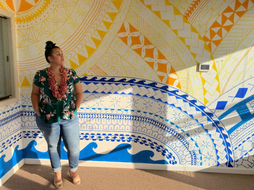 Pasifika Tatau Mural | Murals by Masina Creative