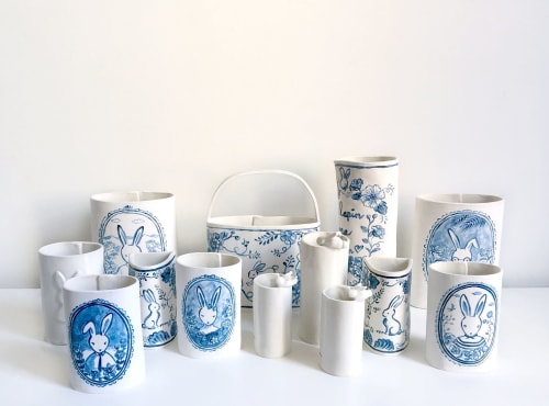 Maman Ceramic Collection | Vases & Vessels by AKIKO TSUJI | Maman in New York