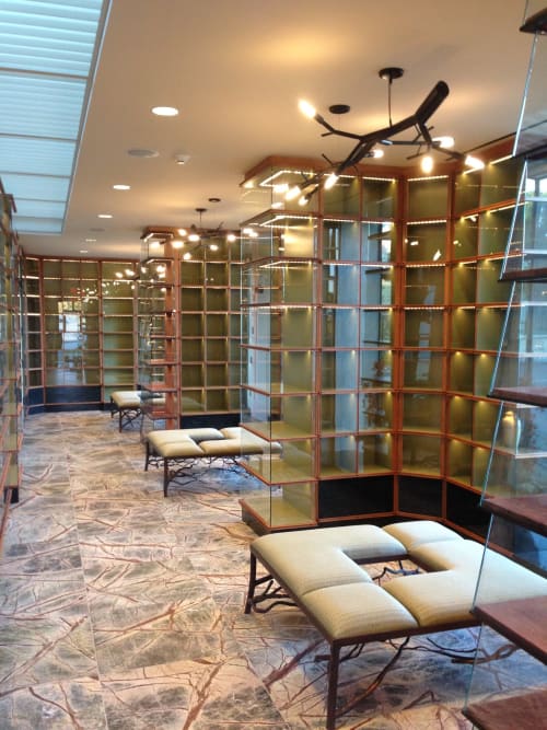 newGROWTH2 LED chandeliers | Chandeliers by CP Lighting | The Green-Wood Cemetery in Brooklyn