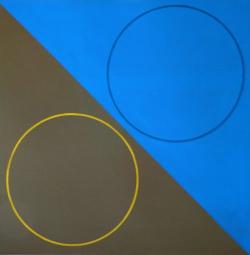 Orbit 1 | Paintings by Bob Barron | Equity Office in Seattle