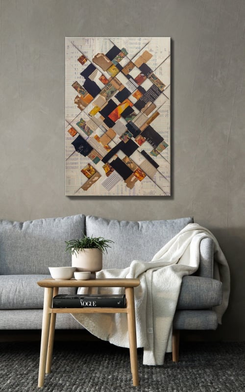 Big Whiskey | Mixed Media by Glen Gauthier