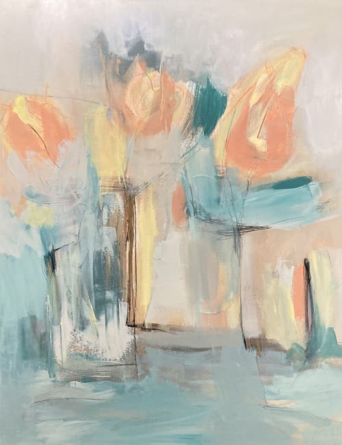 Precious | Mixed Media in Paintings by Monica Diaz Art