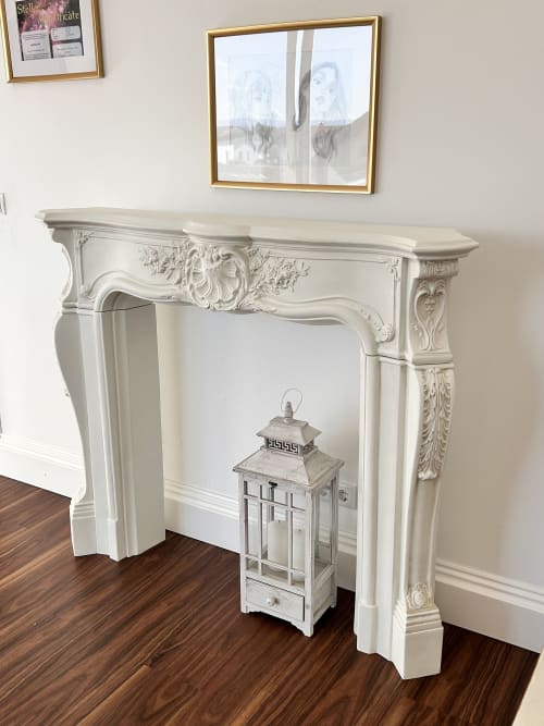 Big Fireplace surround all hand made in Europe awsome item | Fireplaces by ultimate European