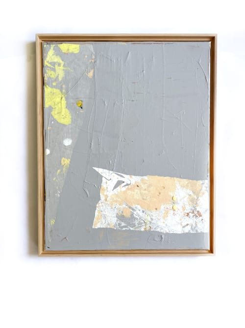 "Clearing Dust" Original Painting | Oil And Acrylic Painting in Paintings by Jessalin Beutler