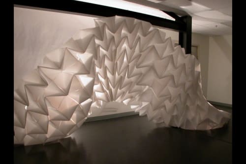 Untitled (Folding), 2004 | Sculptures by Alyson Piskorowski | Sand Point Gallery, School of Art + Art History + Design, University of Washington in Seattle