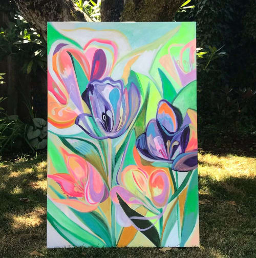 Tulips | Paintings by Nicole Aimee Durocher