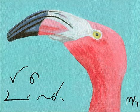 Stand out from the Crowd - Vibrant Giclée Print | Prints in Paintings by Michelle Keib Art