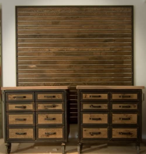Wanderlust Ironworks Utopia Cabinets | Storage by Wanderlust Ironworks