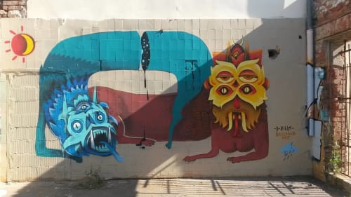 "Balance" | Street Murals by Duktus
