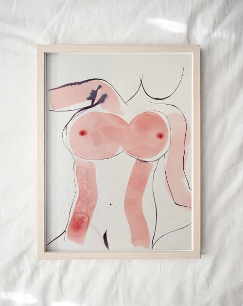 Mi V | Mixed Media by Eve Devore