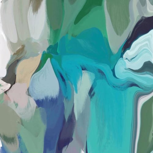 Wild Blue Green | Paintings by Irena Orlov