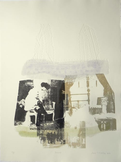 Purple Boudoir II Print from Mistress collection | Prints by Sara J Beazley