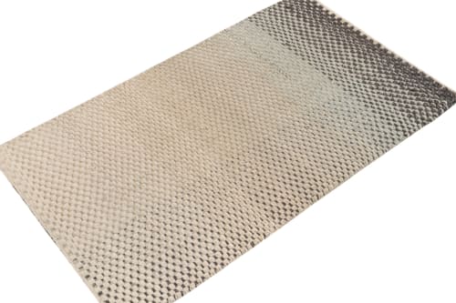 3X5 Contemporary rug in Beige, Blue & Black Gradience | Rugs by Rug and Kilim