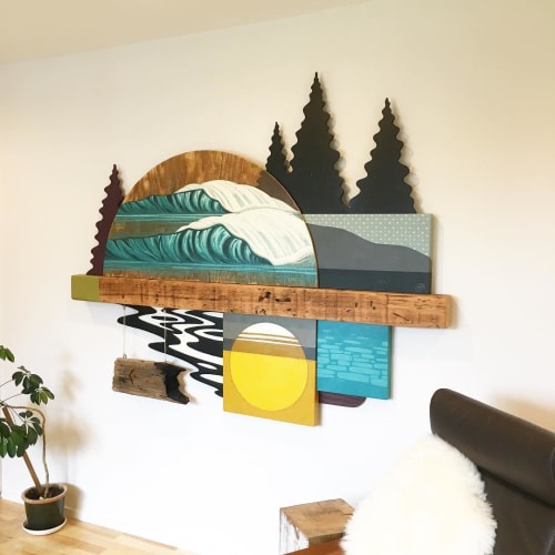 Hanging Wall Sculpture | Sculptures by Erik Abel