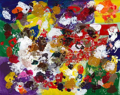 Paint Pop - Abstract (Print) | Prints in Paintings by Michelle Keib Art