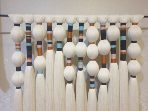 Macrame wall hanging with tassels | Tapestry in Wall Hangings by Sarmal Design