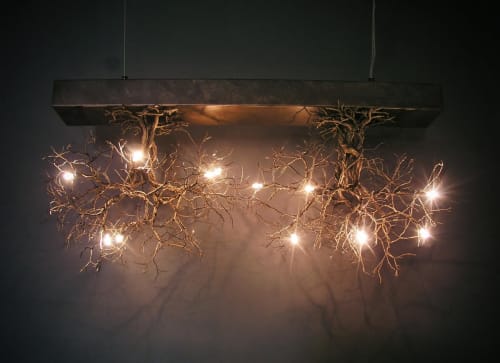 Roots Large Bar 2 | Pendants by F+M FOS - Anna Maria Fragiskos Bitros