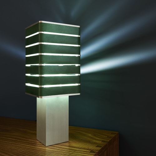 Exigen by Mnima. Table Light Sculpted from Solid Aluminum. | Table Lamp in Lamps by mnima