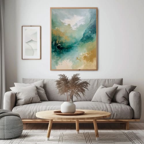 Ethereal Veil – Dreamlike Abstract Landscape Print | Prints by Alpenglow Workshop