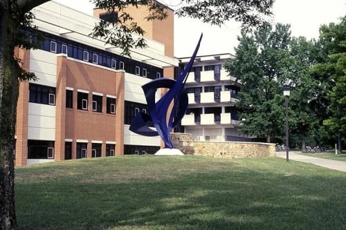 Momentum | Public Sculptures by Medwedeff Forge and Design | Southern Illinois University in Carbondale