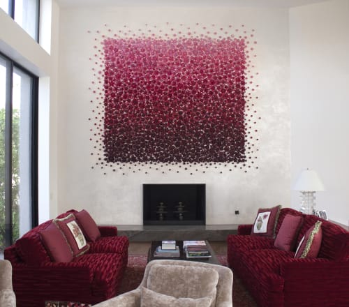 Desert Red Ombre | Wall Hangings by Carson Fox Studio