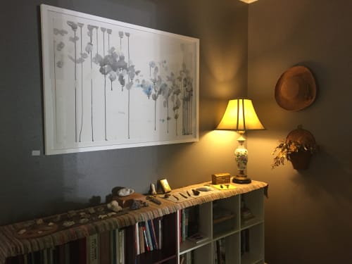 Palimpsest | Oil And Acrylic Painting in Paintings by Caroline Wright