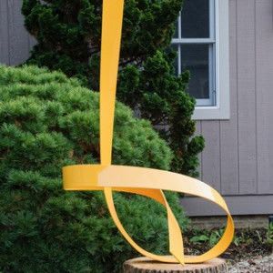 Poised 11 | Public Sculptures by Joe Gitterman Sculpture | Old Lyme Inn in Old Lyme