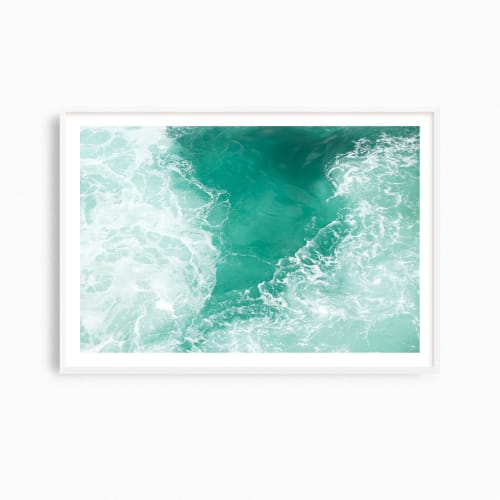 Abstract water art print, "Bosphorus" fine art photograph | Photography by PappasBland
