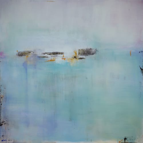 Collide | Oil And Acrylic Painting in Paintings by Jacquie Gouveia