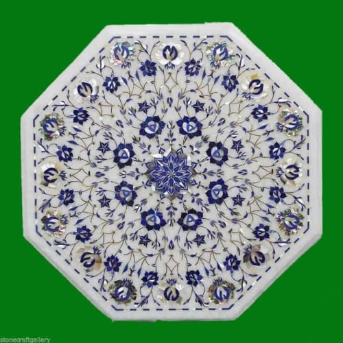 white marble table, coffee table, end table, tabletop | Tables by Innovative Home Decors