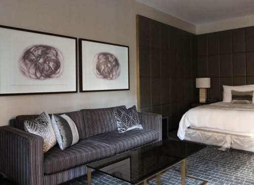 Spiro Diptych | Prints by Margaret Kisza | The Hazelton Hotel in Toronto
