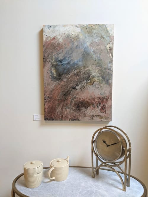 Fragments of Life #28 | Paintings by Deb Chaney Contemporary Abstract Artist | Van Gogh Designs in Surrey