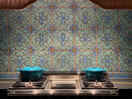 Kitchen backsplash tile (1 tile), Spanish tile #8, | Tiles by GVEGA