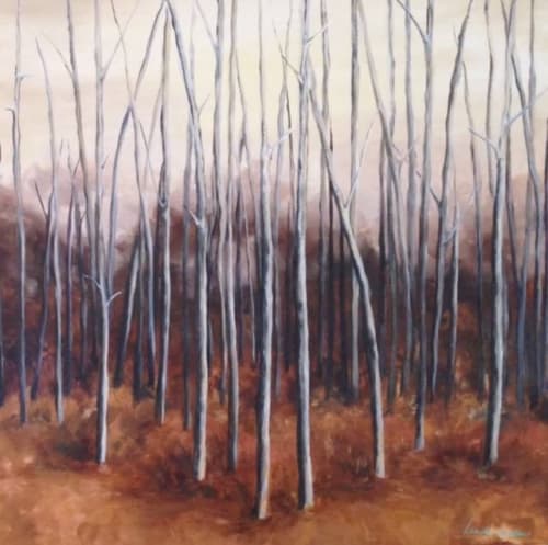 Winter Trees | Paintings by Linda Lindus