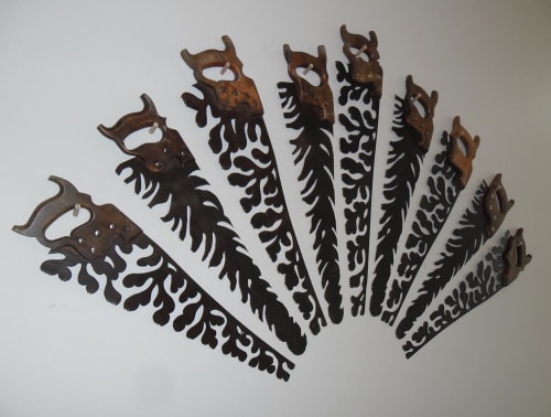 Ironweed Saw | Sculptures by Jane Downes