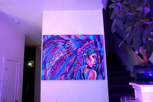 All Love, All Feathers | Paintings by Electric Elaine