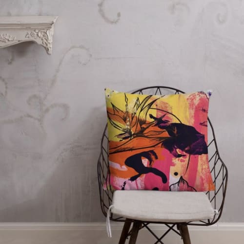 Tropical Fusion | Pillows by By Amelie Art