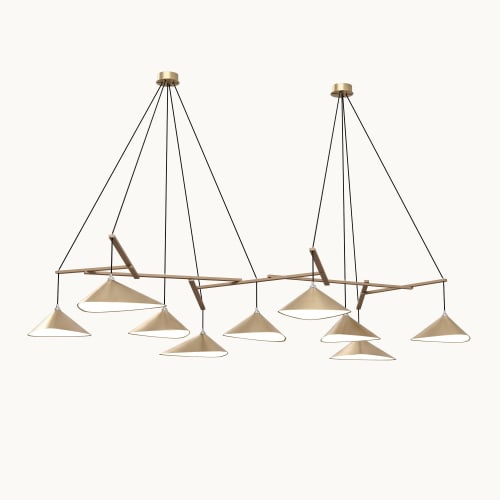 Emily Group of Nine Pendant Light – Copper Semi-Matte | Pendants by Daniel B