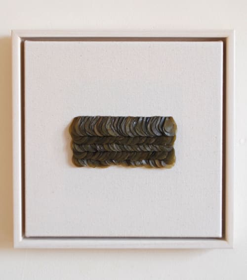 Kelp Sequins, No. 3 | Wall Hangings by Jasmine Linington