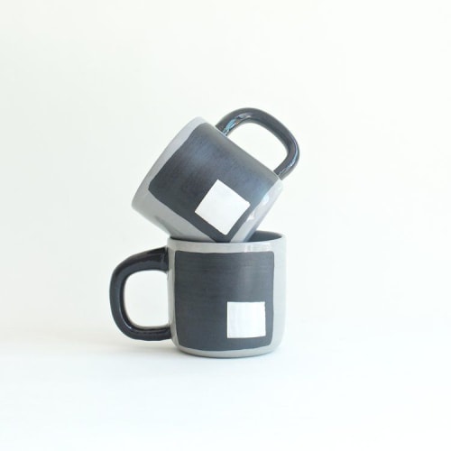 Mug Squared | Cups by btw Ceramics | Private Residence - Long Beach, CA in Long Beach