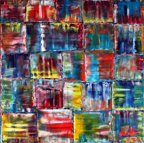 Color Guard | Oil And Acrylic Painting in Paintings by PMS Artwork | Bergamot Station in Santa Monica