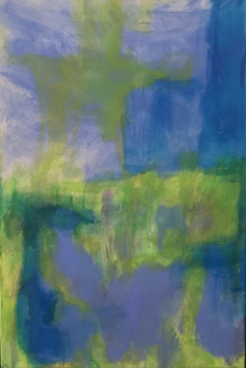 Vibrant | Oil And Acrylic Painting in Paintings by Lisa Collins | Jolie in Madison